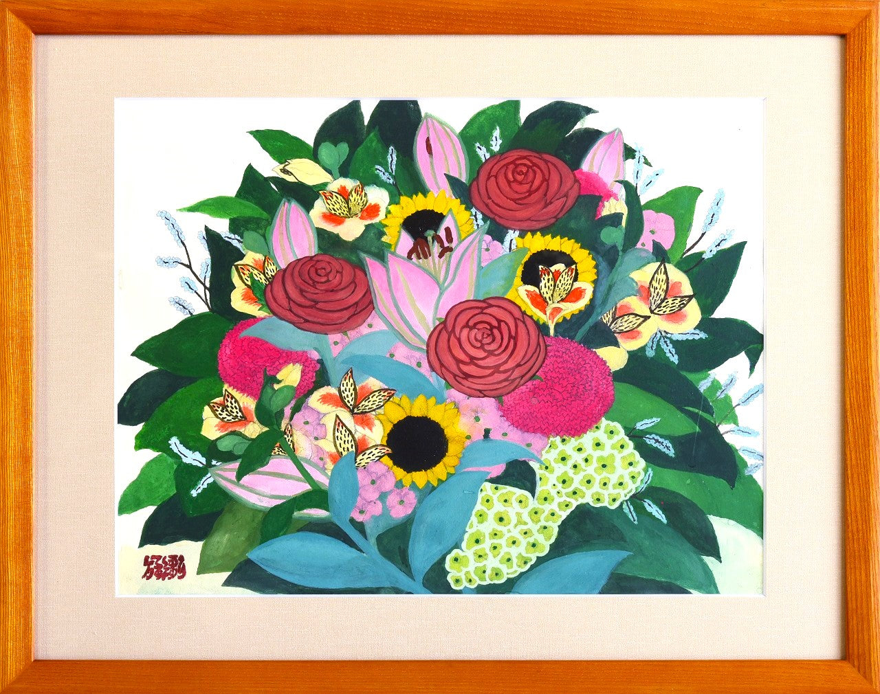 薔薇の花束