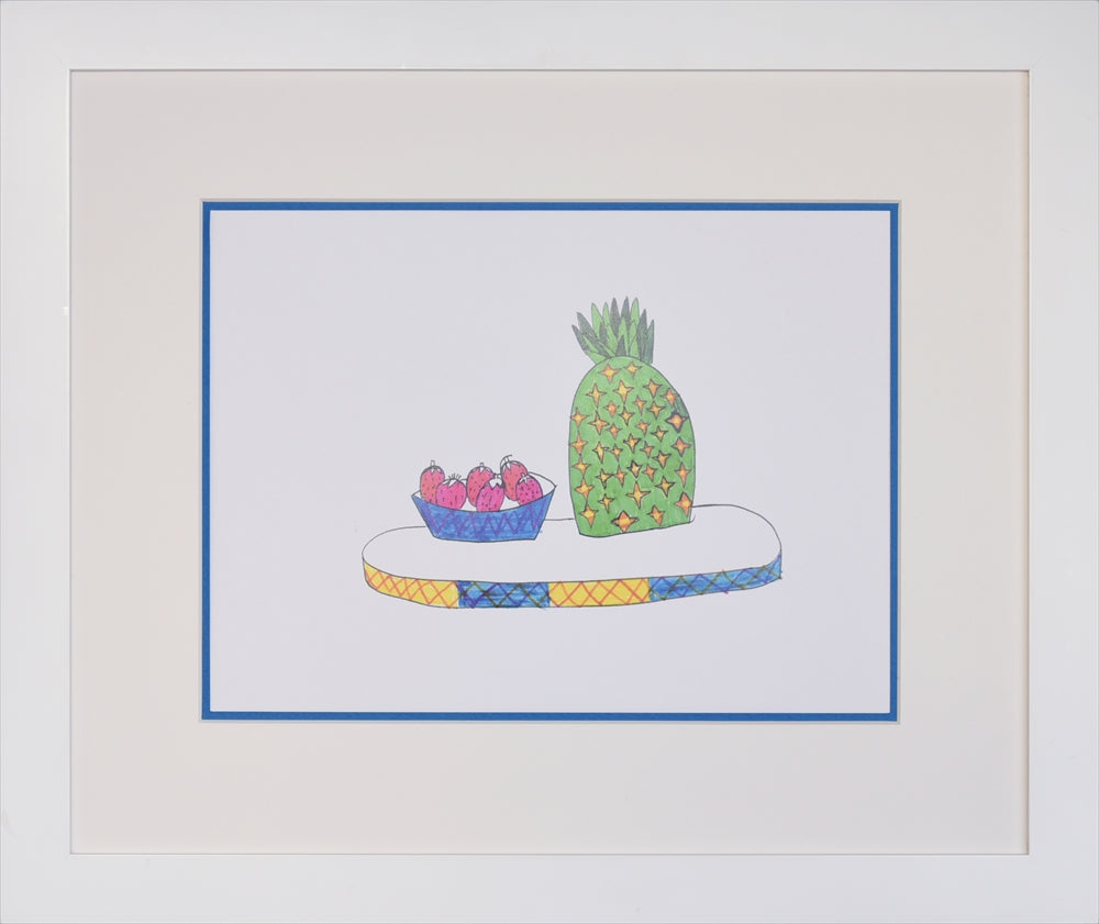 いちごとパイナップル