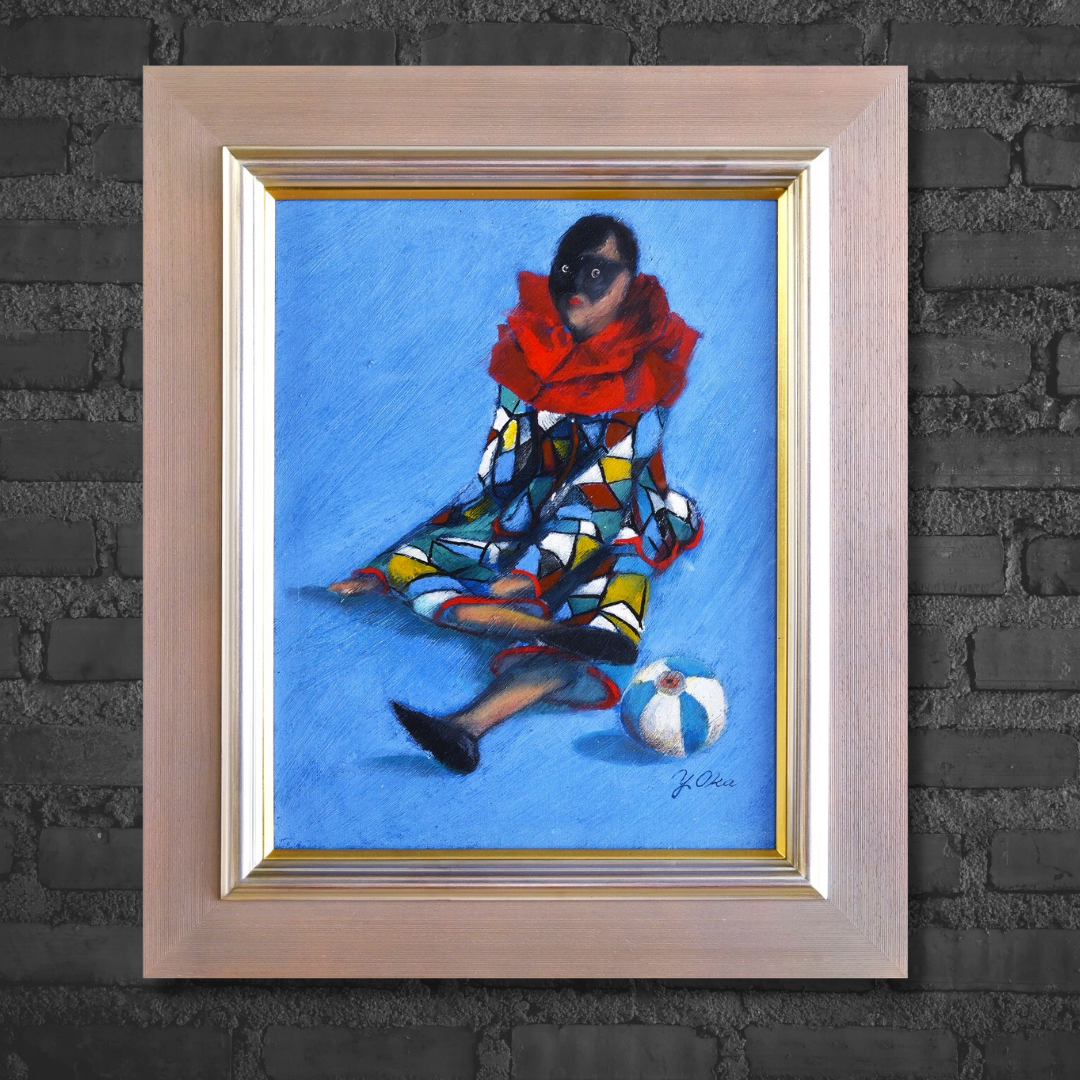 ピエロの絵 ピエロ人形 – アートレンタルSEITOH