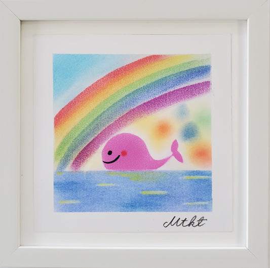 虹とクジラ
